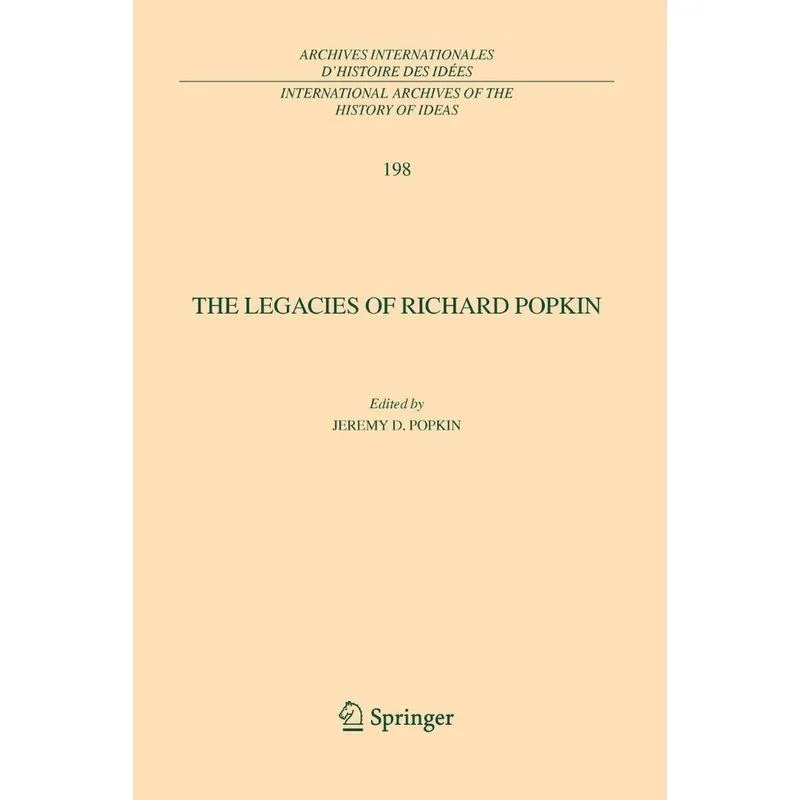 The Legacies of Richard Popkin