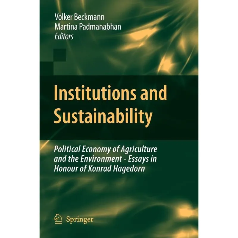 Institutions and Sustainability
