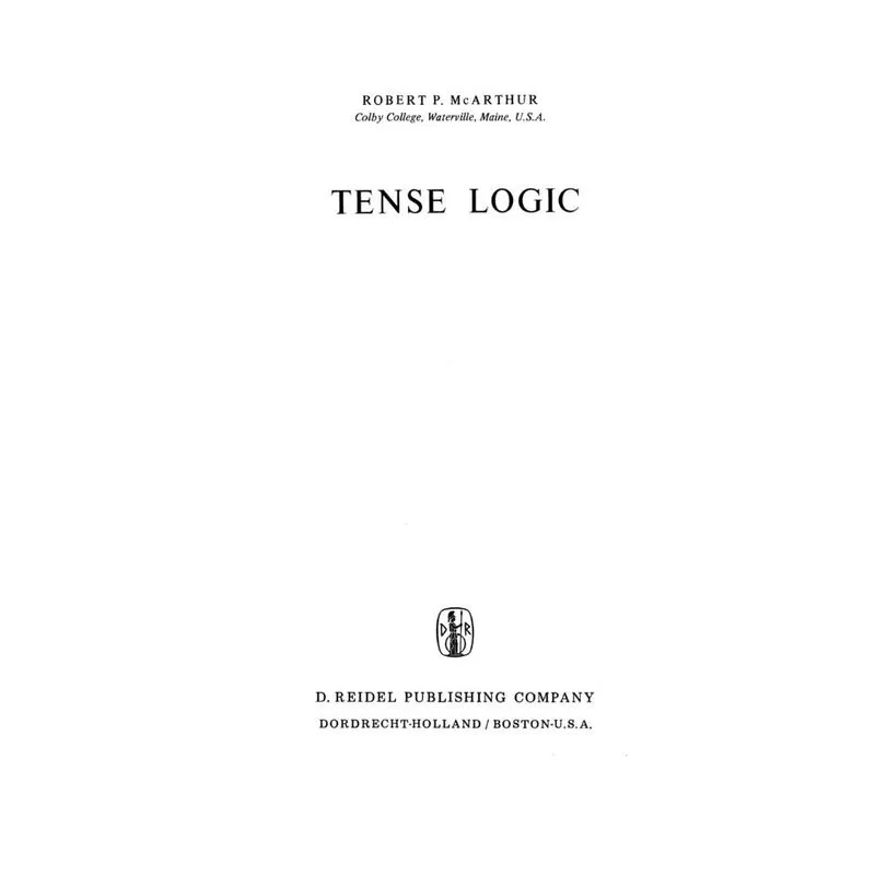 Tense Logic