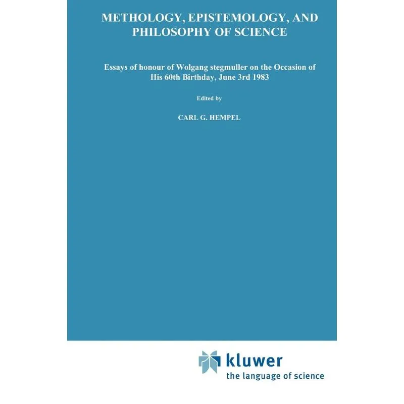 Methodology, Epistemology, and Philosophy of Science
