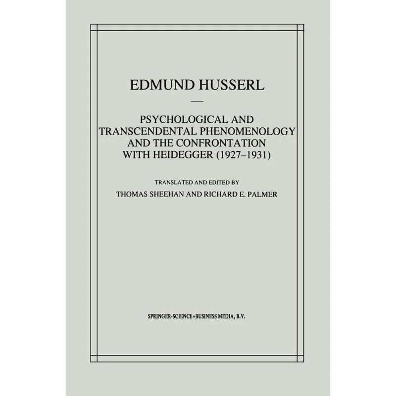 Psychological and Transcendental Phenomenology and the Conf