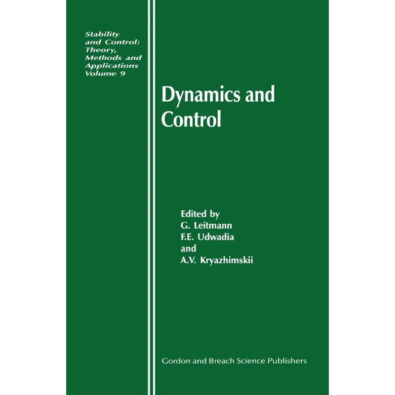 Dynamics and Control