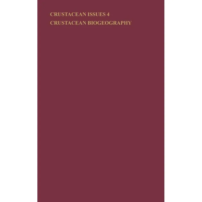 Crustacean Biogeography