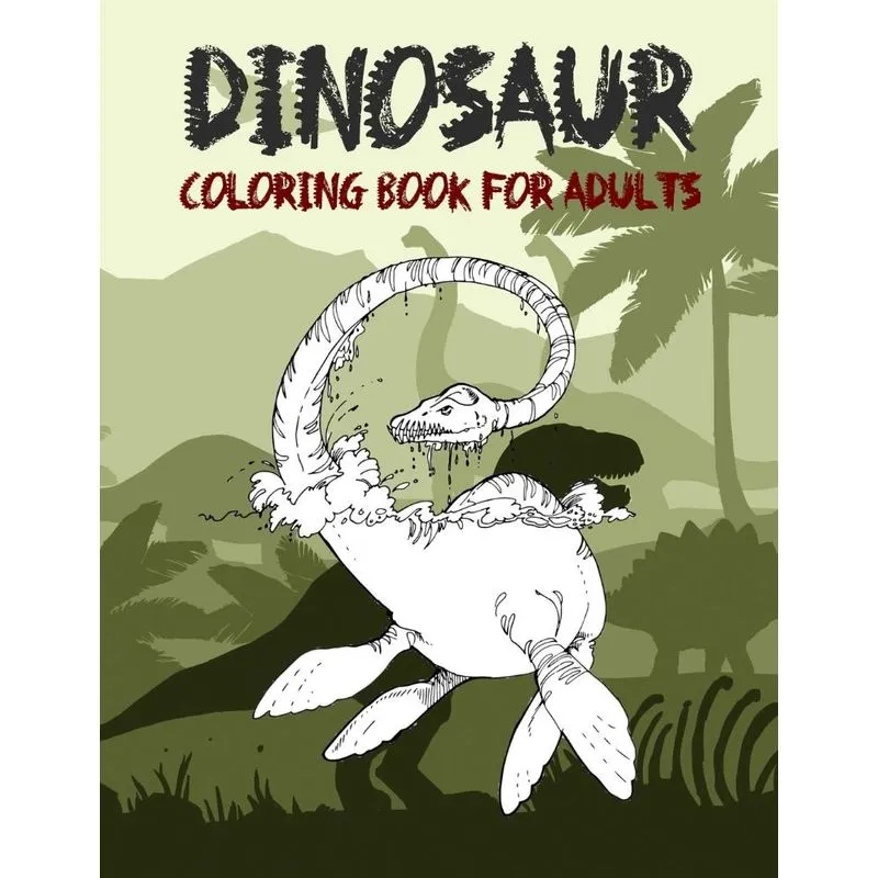 Dinosaur Coloring Book for Adult