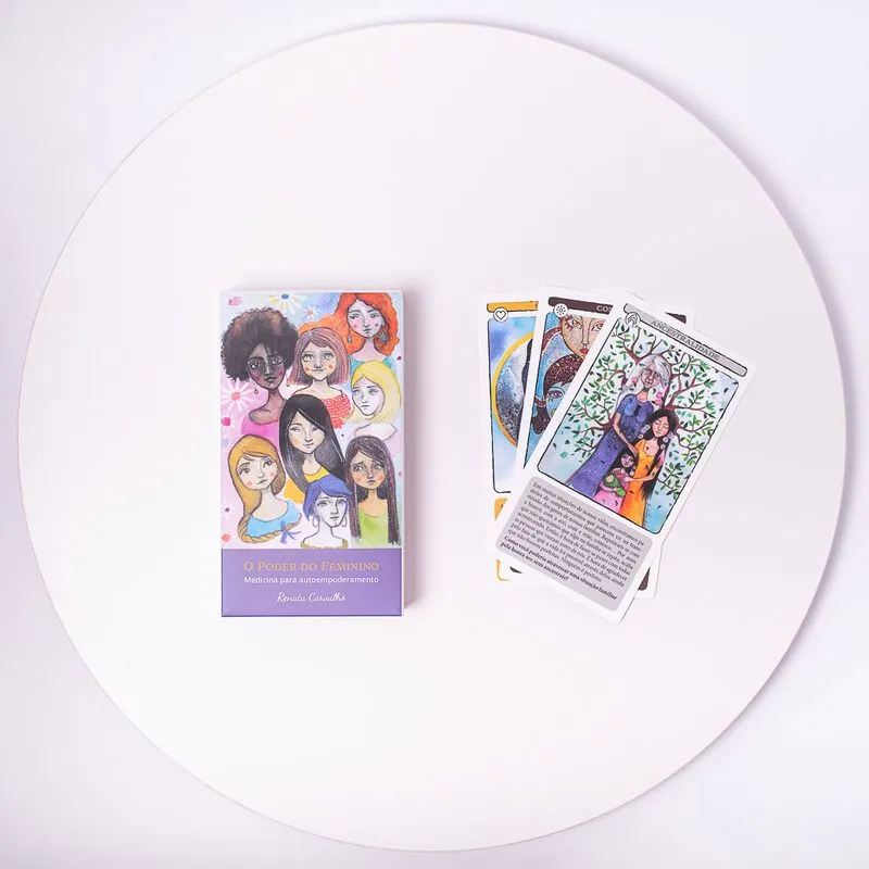 O Poder Do Feminino - Cartas Para Constelação Familiar