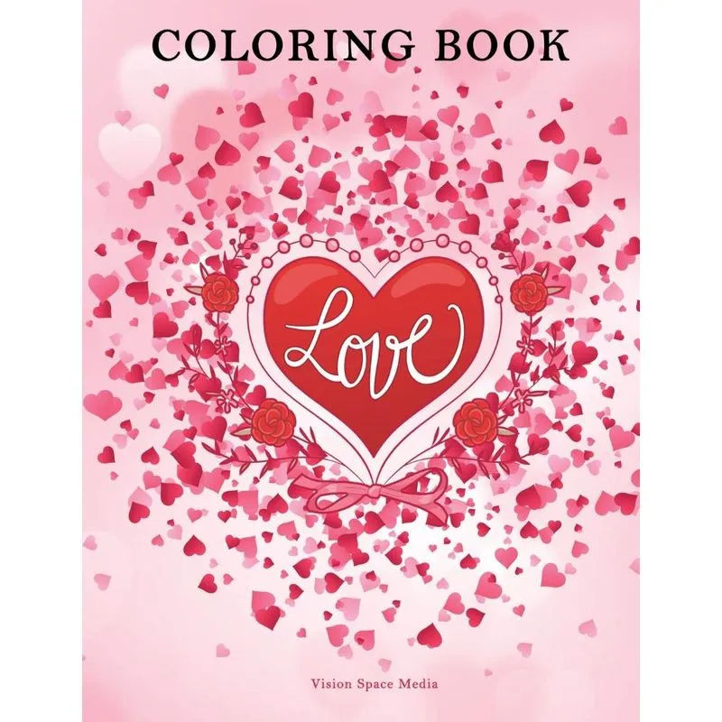 Love Coloring Book