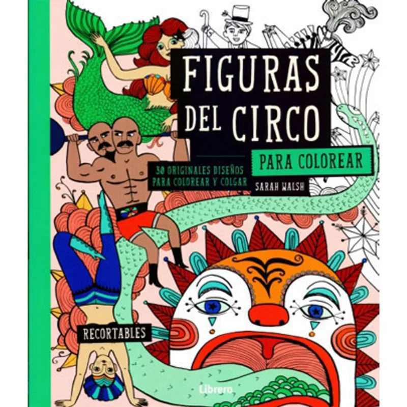 FIGURAS DEL CIRCO PARA COLOREAR