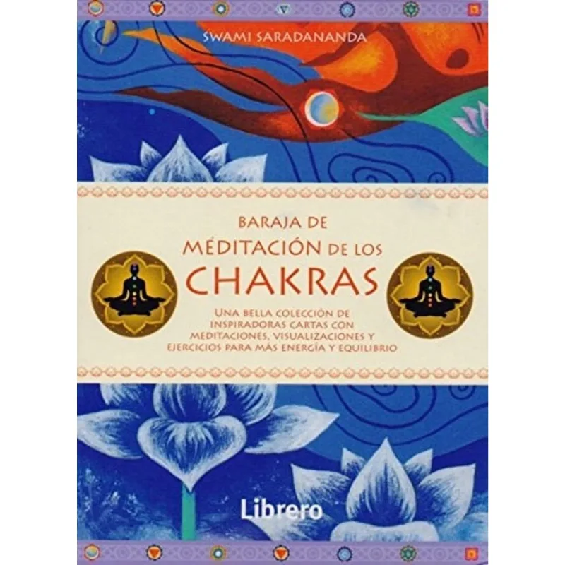 Baraja de meditacion de los chakras Baraja de meditación de los chakras