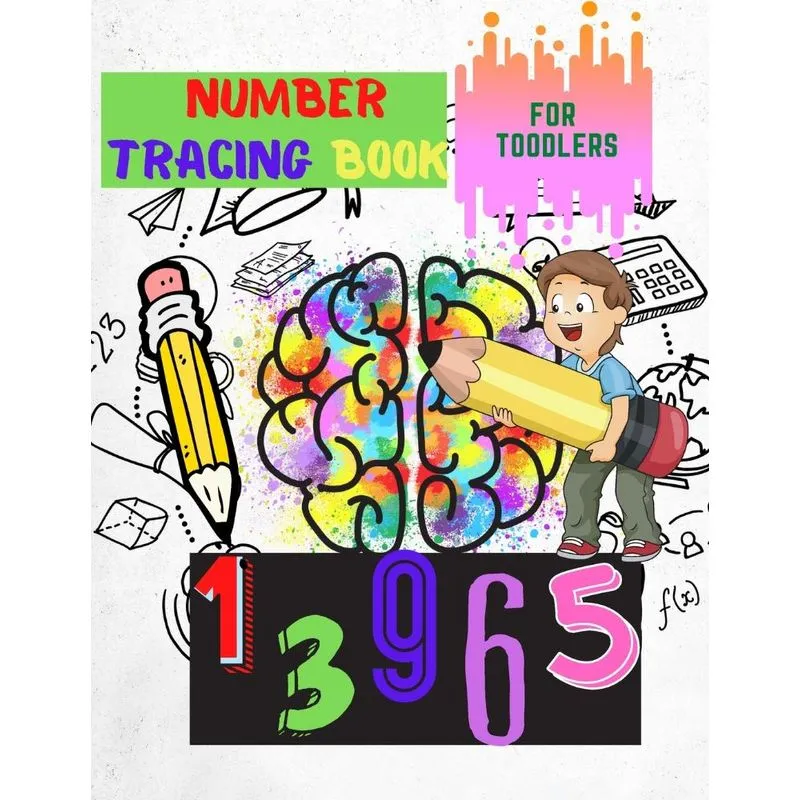Number Tracing book for Toodlers