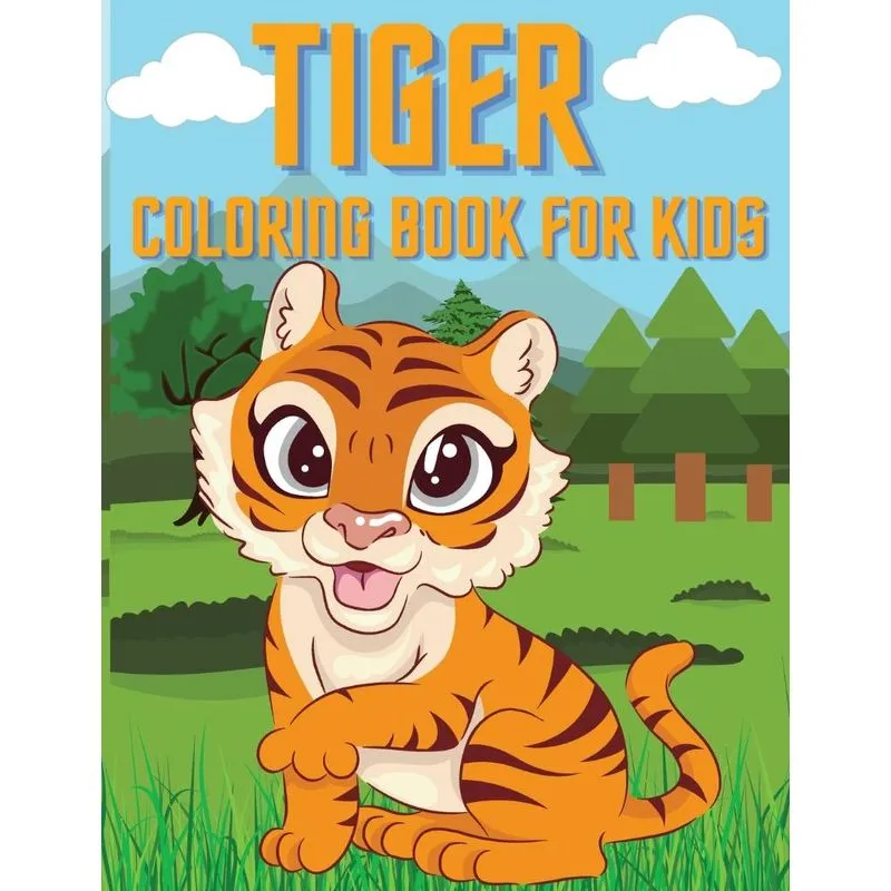 Tiger Coloring Book