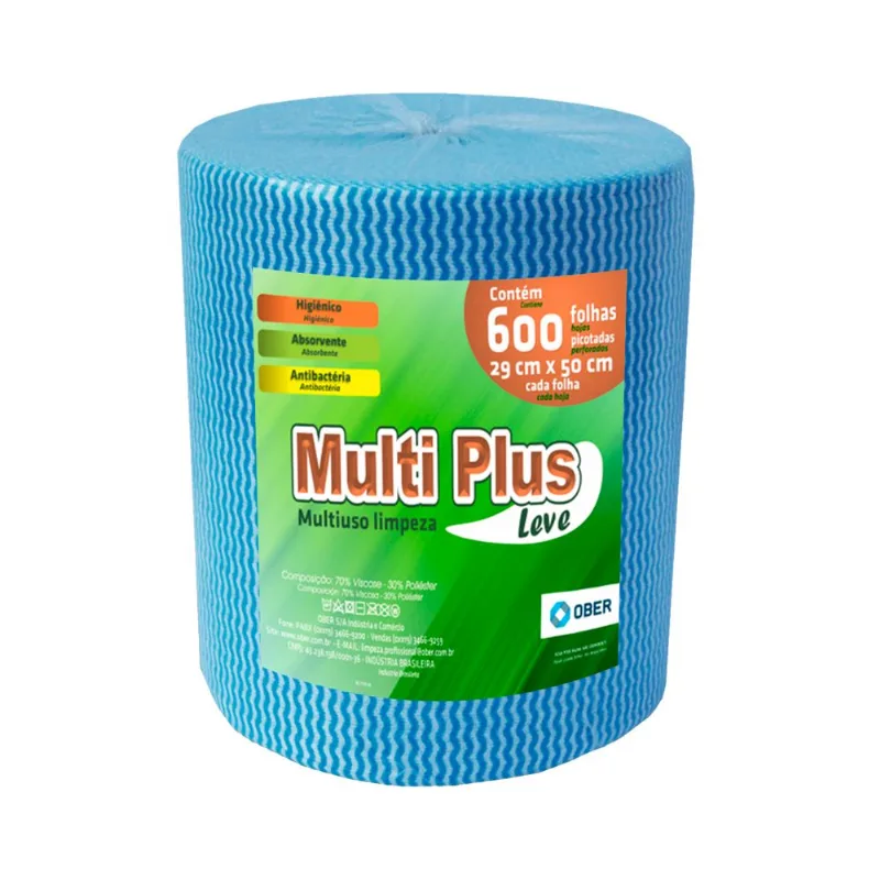 Pano Multiuso Azul c/ 300mt Linha Leve - Ober