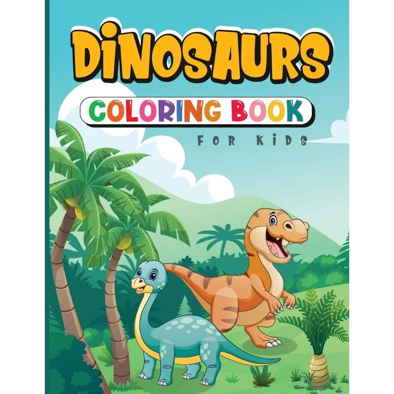Dinosaurs Coloring Book for Kids