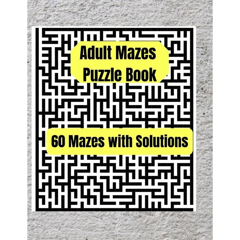 Adult Mazes Puzzle Book