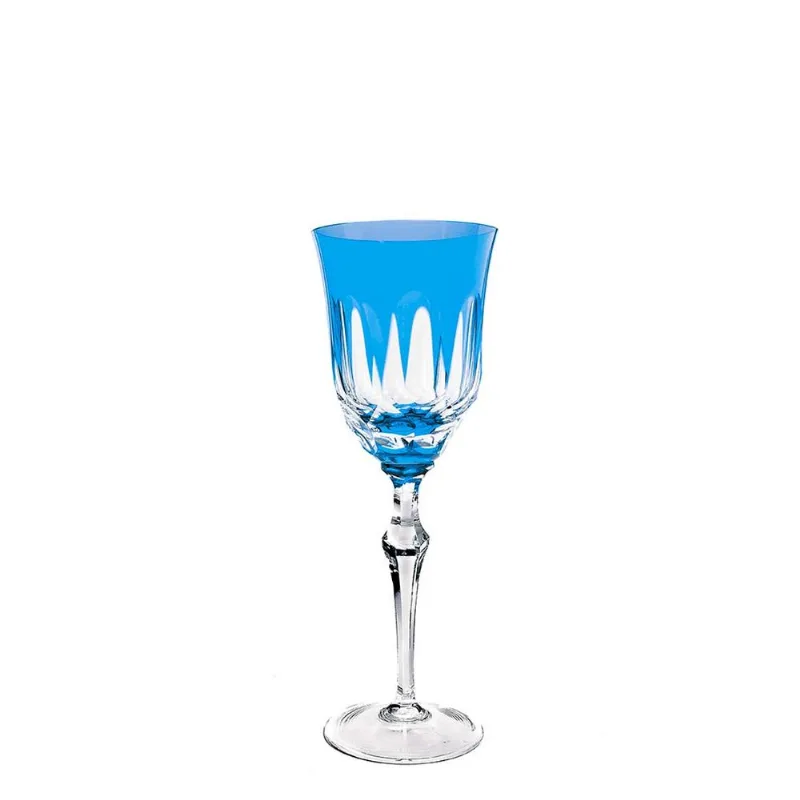 Taça de Cristal Strauss Vinho Branco - 310 ml - Ipanema Azul Claro