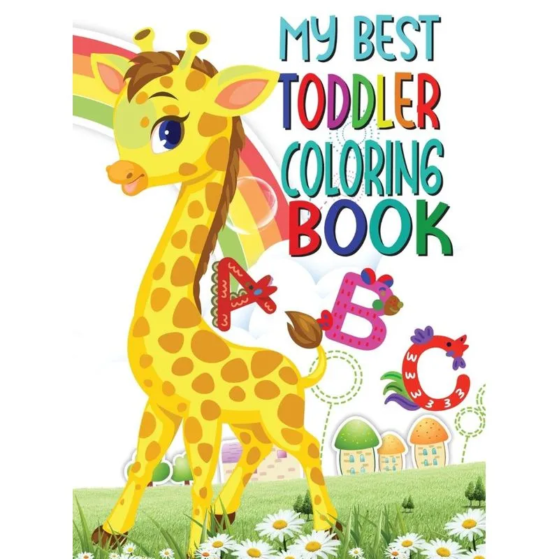 My best toddler coloring book