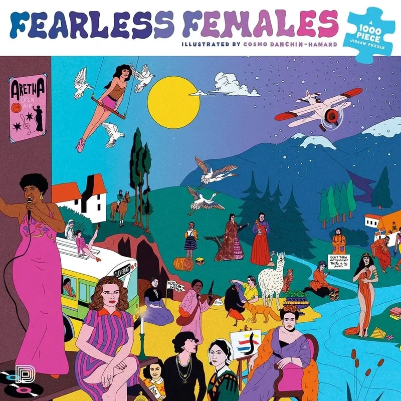 Fearless Females 1000 Piece Jigsaw Puzzle Dokument