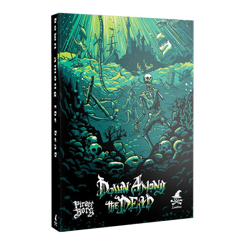 Free League Pirate Borg Down Among the Dead (Campaign Module, Hardback) Gameology