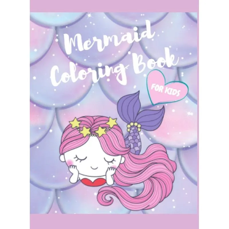 Mermaid Coloring Book for Kids