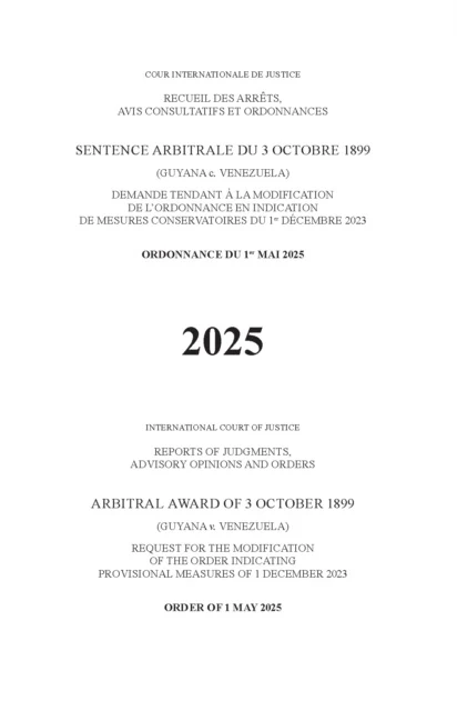 Arbitral Award of 3 October 1899 (Guyana V. Venezuela)