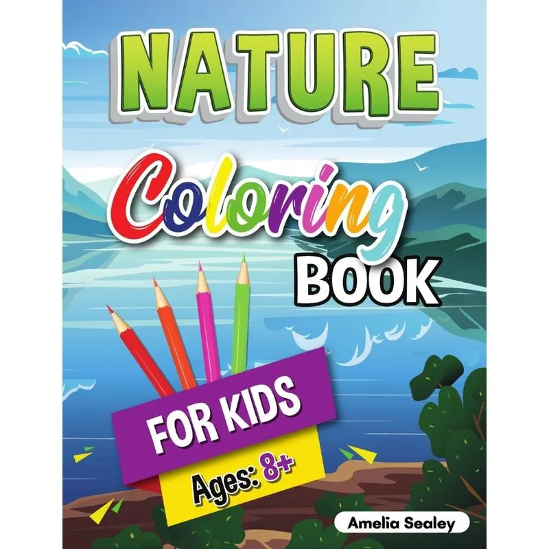 Nature Coloring Book for Kids