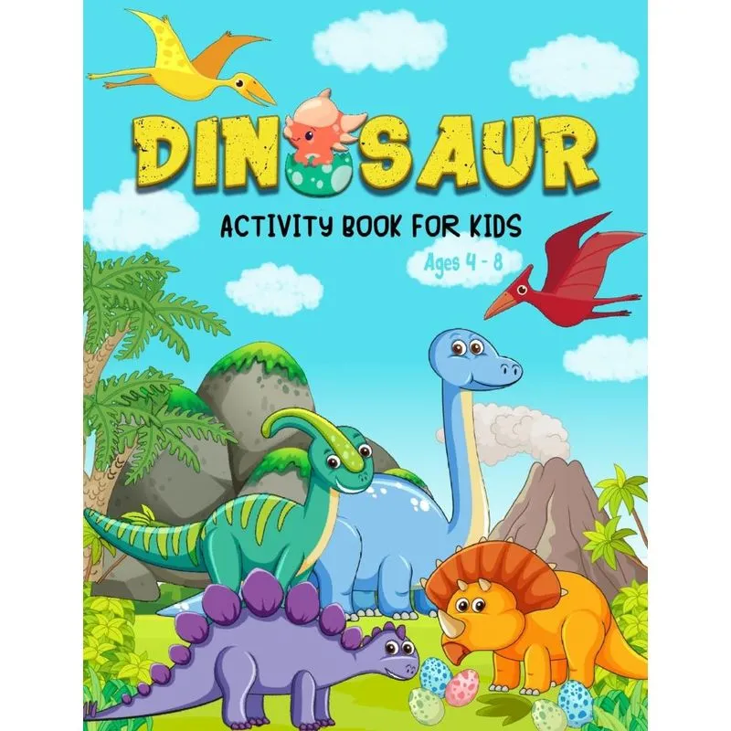 Dinosaurs coloring book