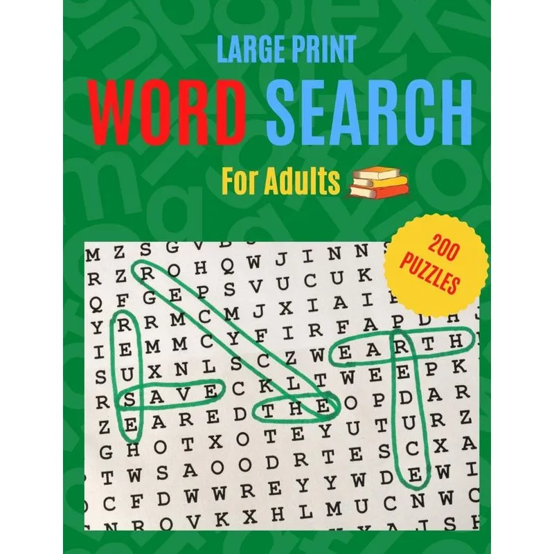 Word Search For Adults