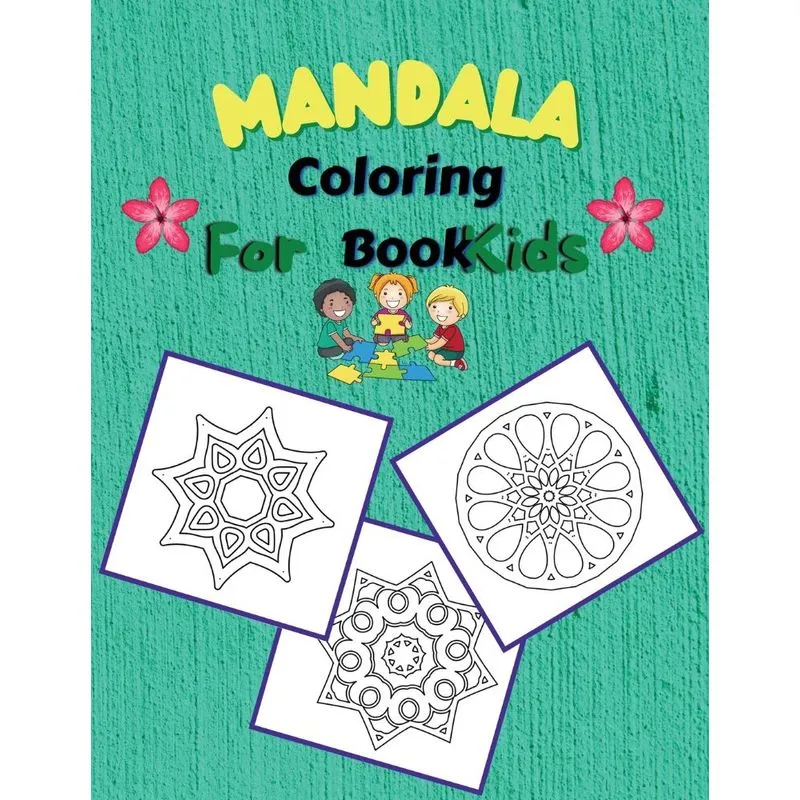 Mandala Coloring Book For Kids