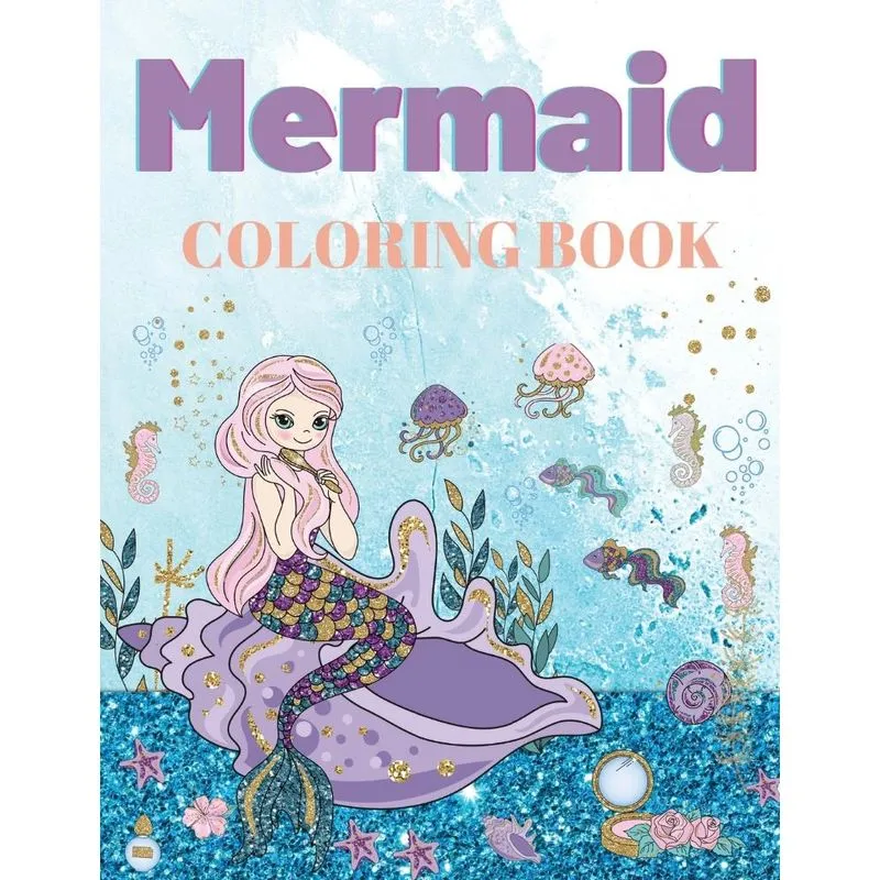 Mermaid Coloring Book