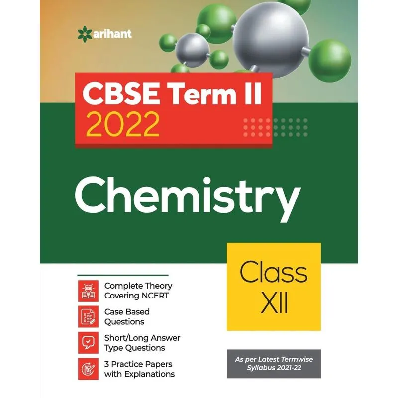 Cbse Term Ii Chemistry 12th
