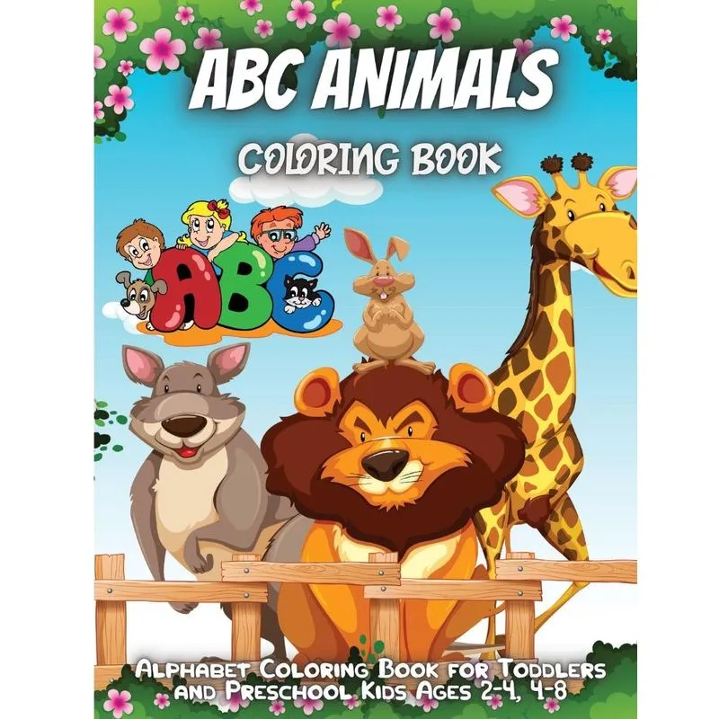 ABC Animals Coloring Book