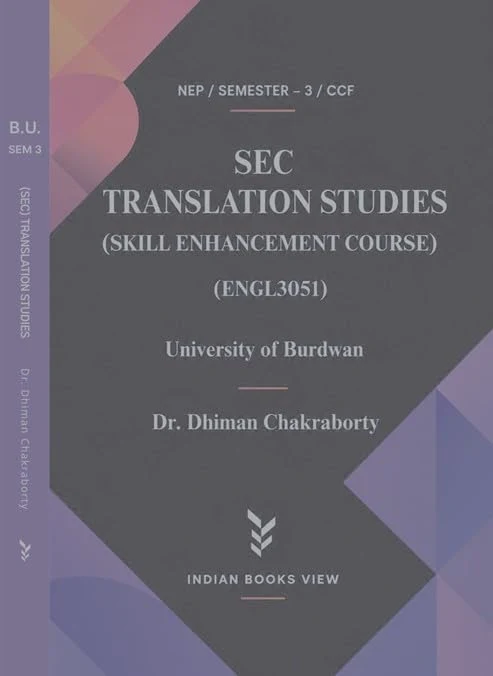 (SEC) Translation Studies (Combined Books) (ENGL3051) Sem-3, BU (English Version)