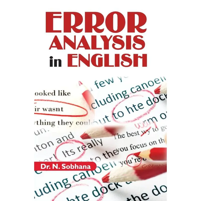 ERROR ANALYSIS IN ENGLISH