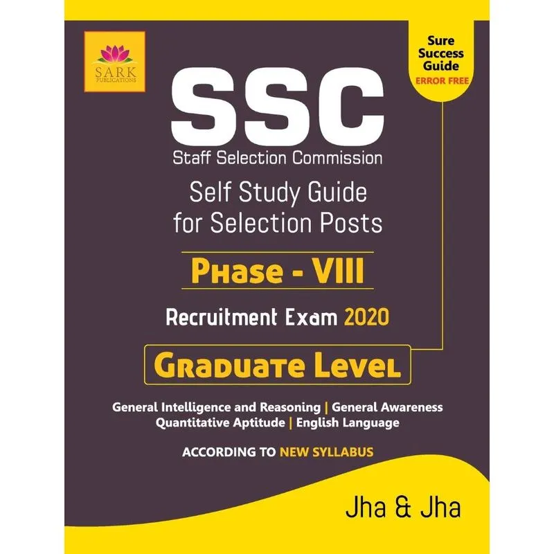 SSC GRADUATE LEVEL PHASE VIII