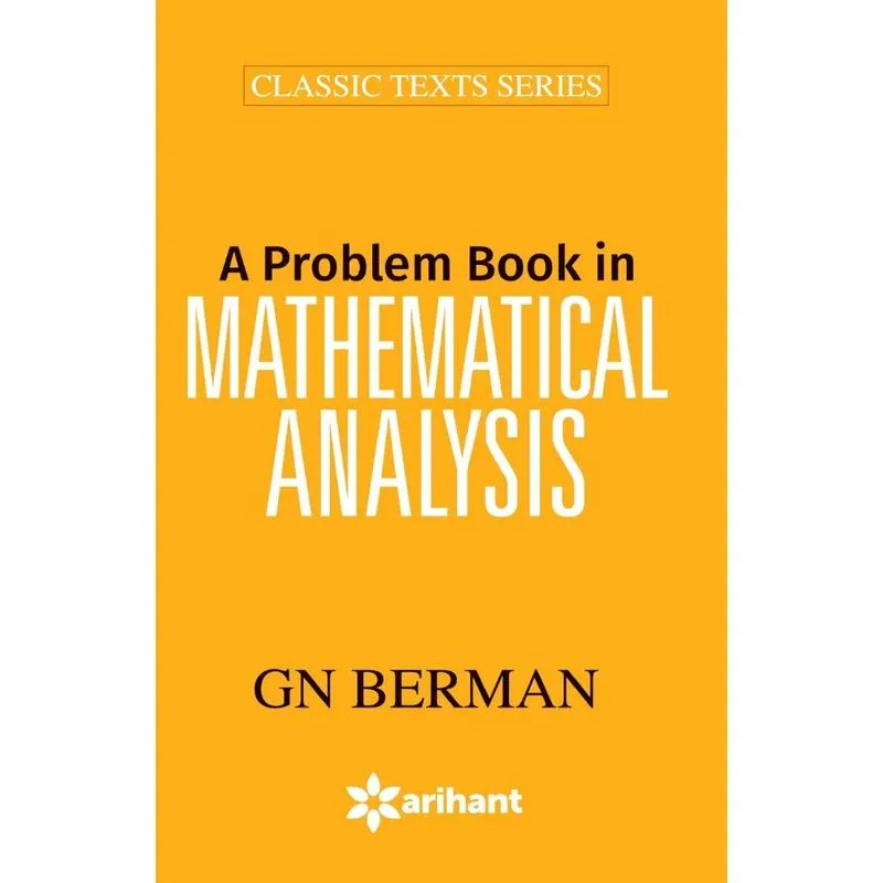 4901102Mathematical Analysis