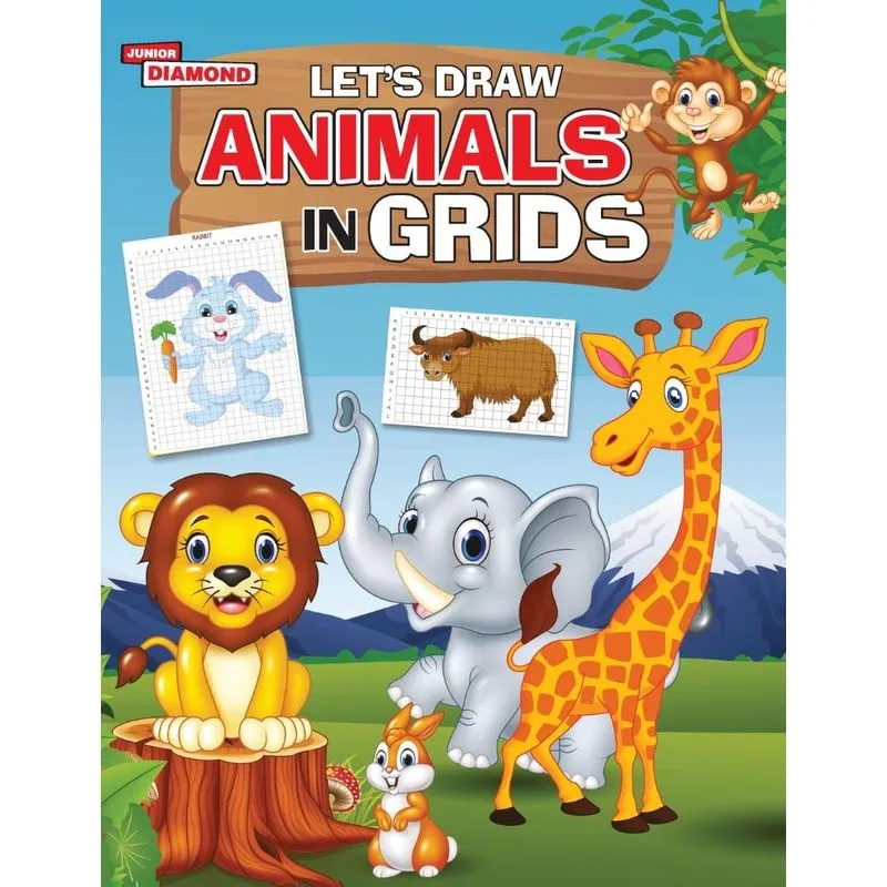 Lets Draw Animals in Grids