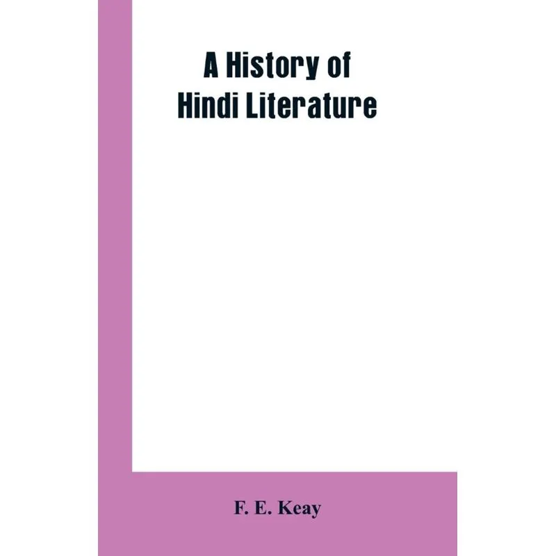A History of Hindi Literature