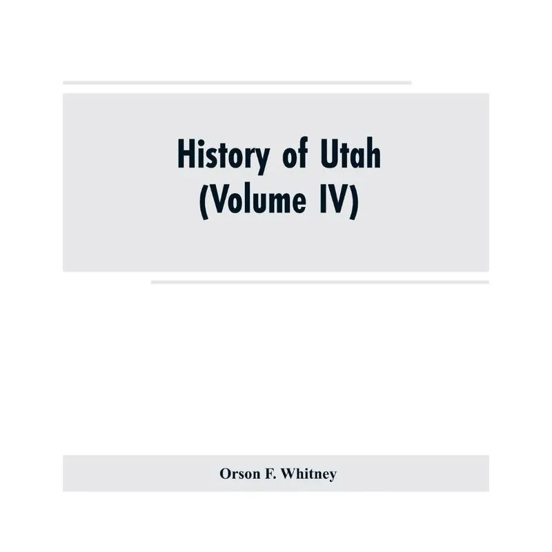 History of Utah