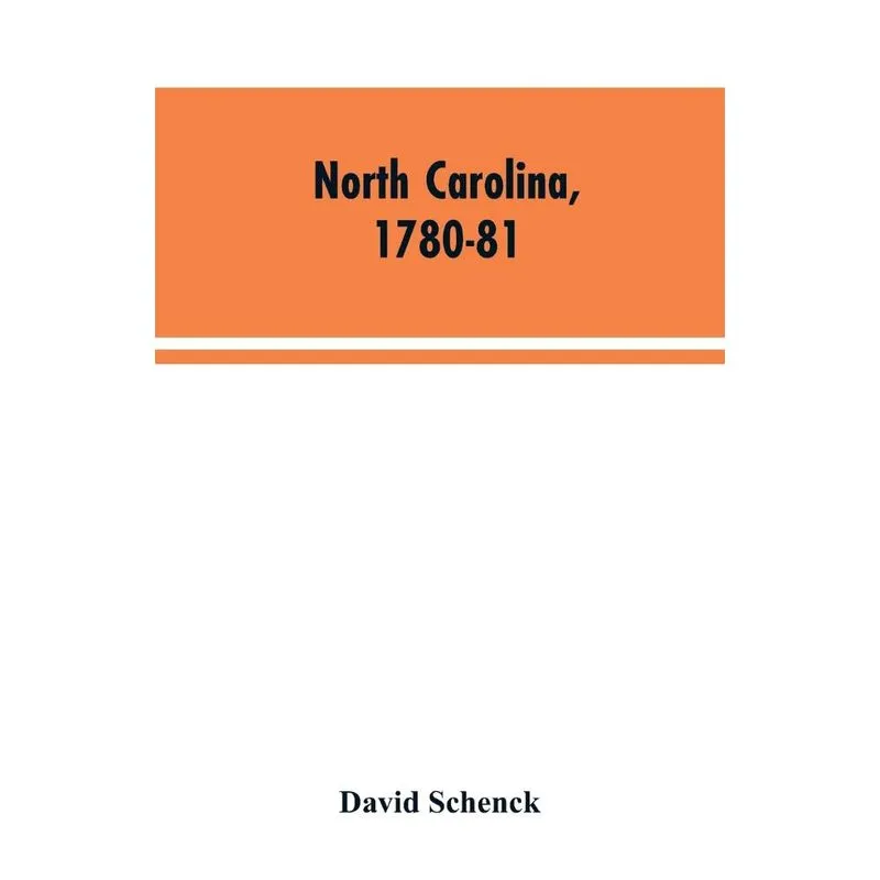North Carolina, 1780-81