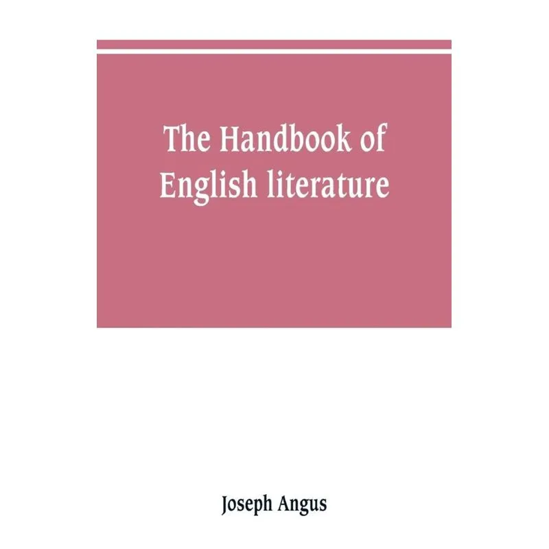The handbook of English literature