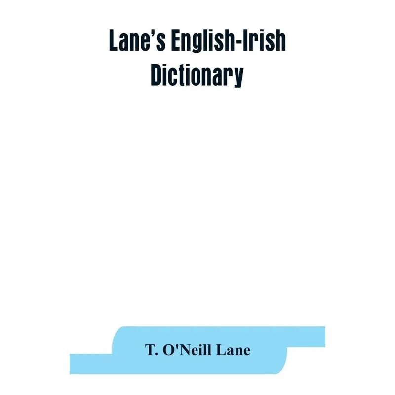 Lanes English-Irish dictionary