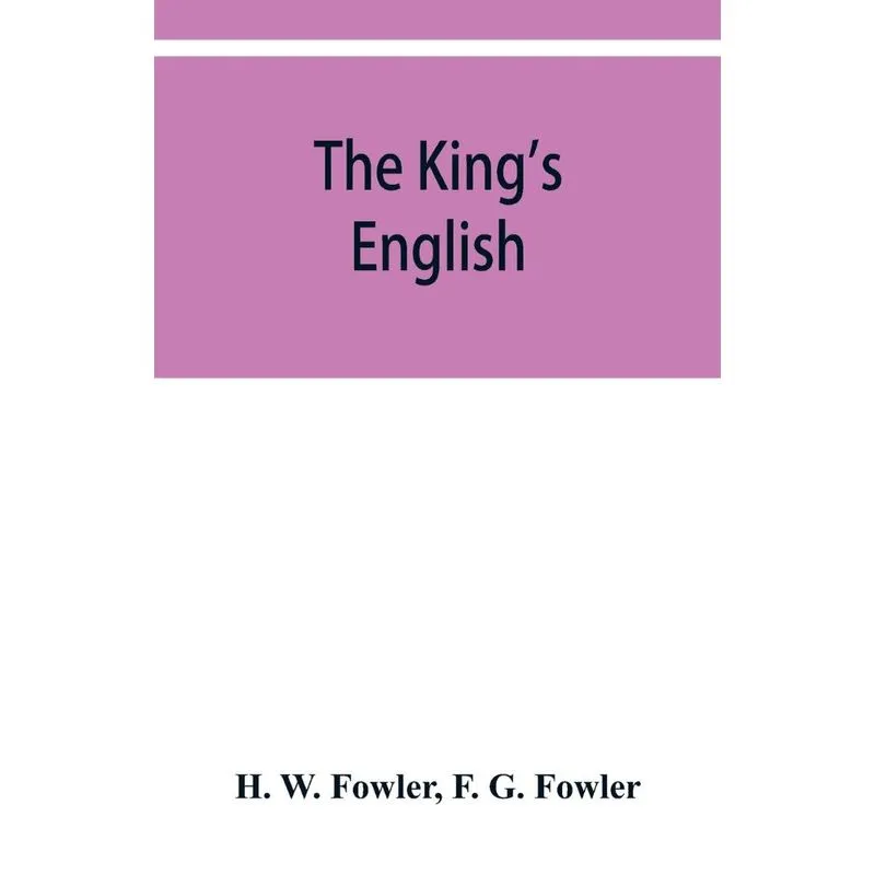 The Kings English