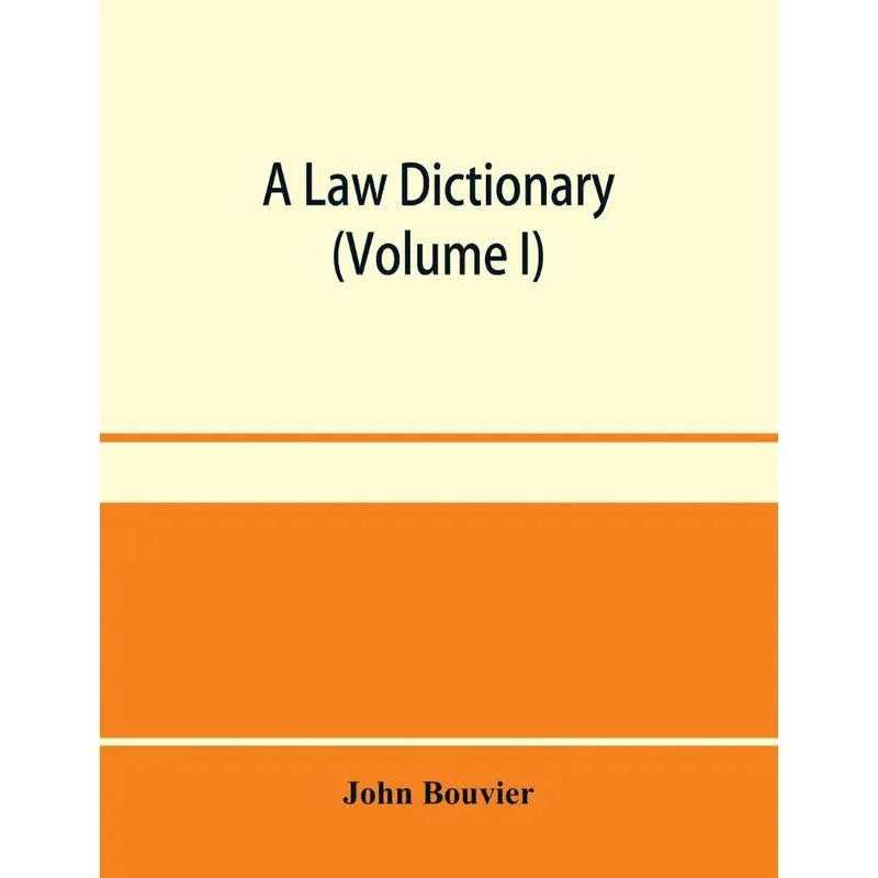 A law dictionary