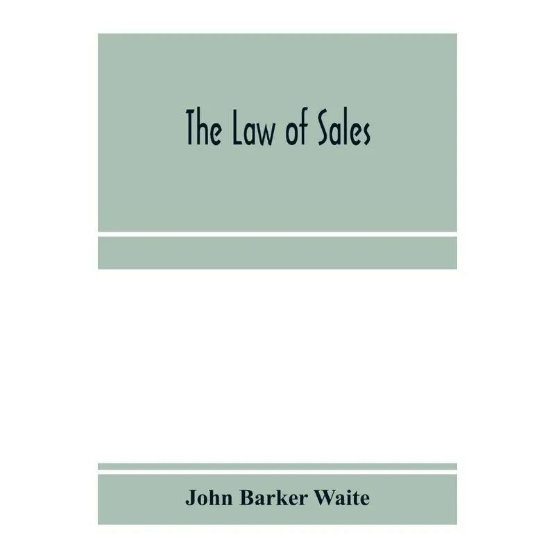 The law of sales