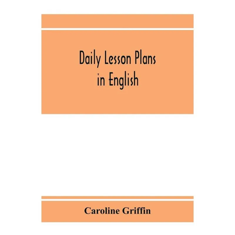 Daily lesson plans in English