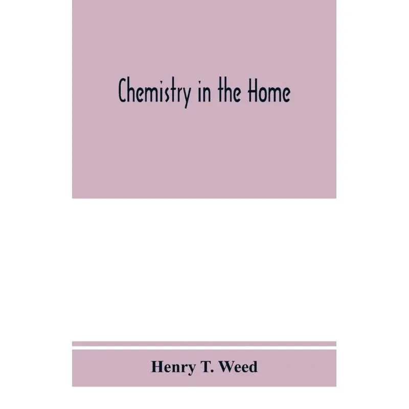 Chemistry in the home