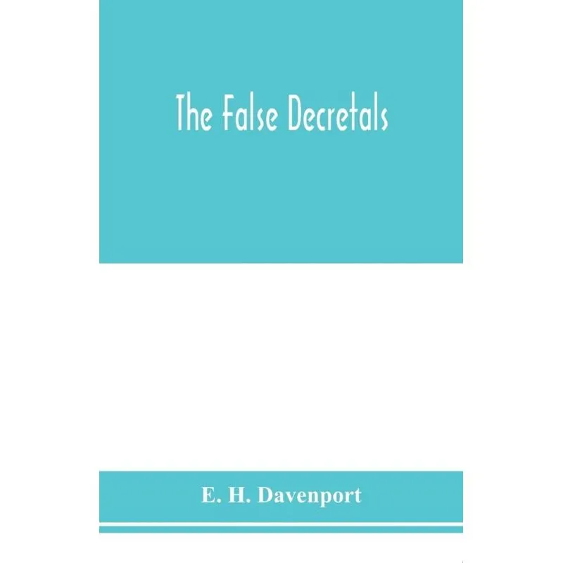 The False decretals