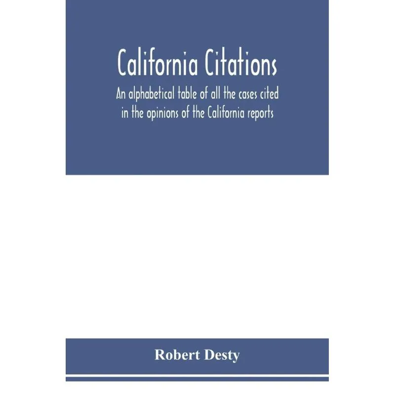 California citations