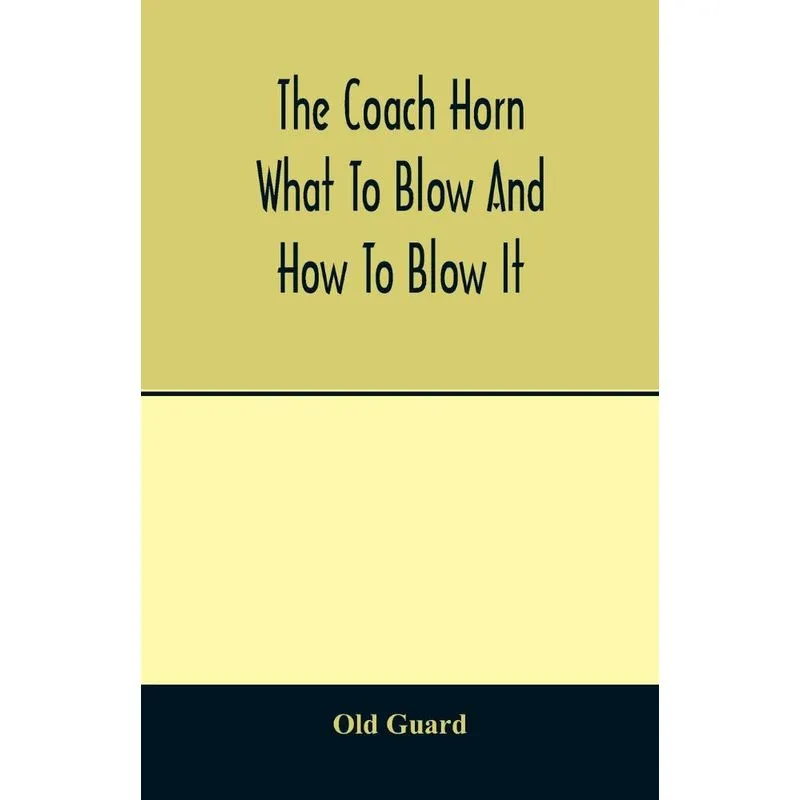 The coach horn