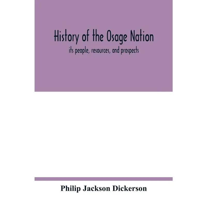 History of the Osage nation