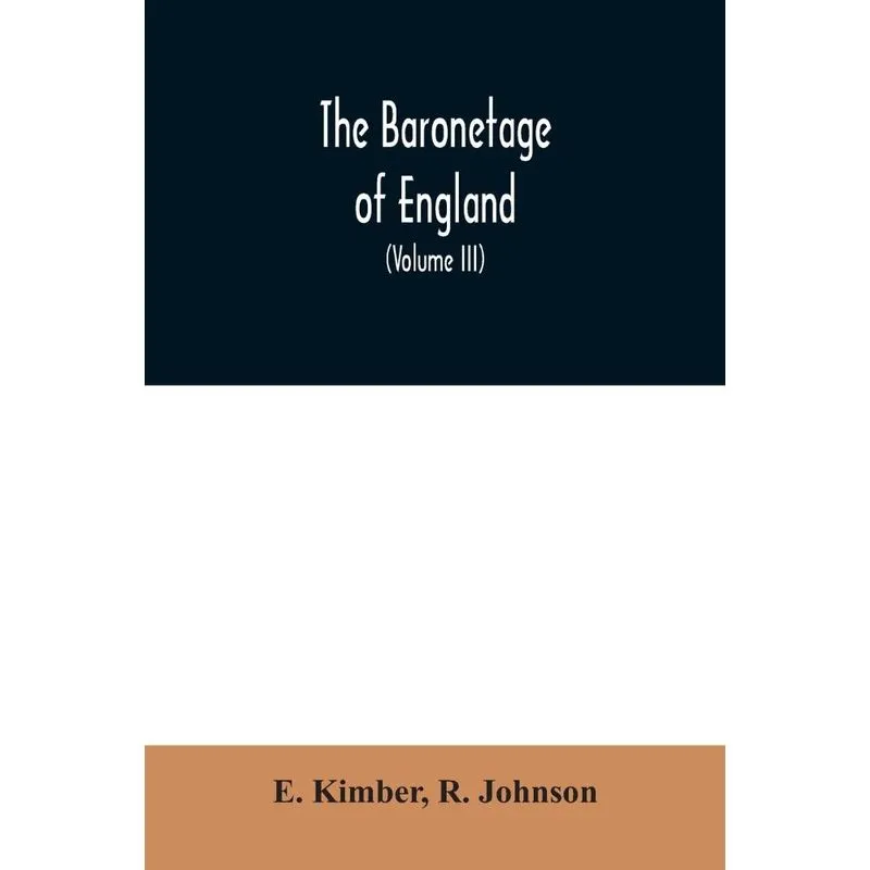 The baronetage of England